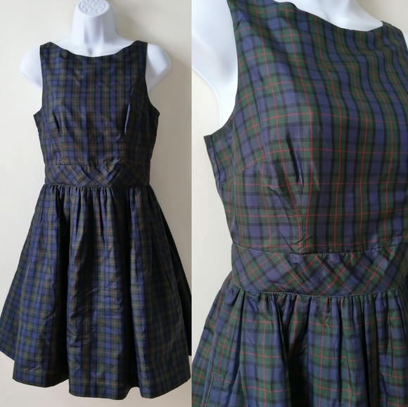 Tommy Hilfiger Dresses & Skirts - Tartan Tommy Hilfiger tulle dress 100% silk